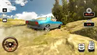 Chained Muscle Car Drive: Offroad Racing Adventure Screen Shot 2