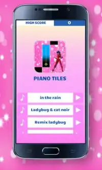 Ladybug Piano Tiles Game Screen Shot 0