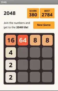2048 Number Clash Game-2015 Screen Shot 0