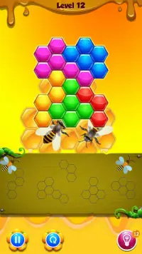 Honey Bee Puzzle Screen Shot 1