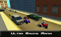 City Quad Bike Racing: Highway Road Atv Stunts Sim Screen Shot 2