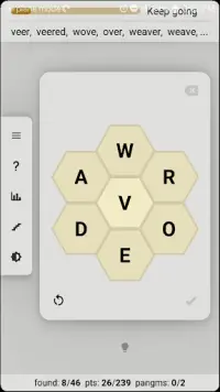 Queen Bee (spelling bee game) Screen Shot 0