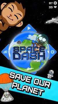 Space Dash: Defensor da Terra Screen Shot 7