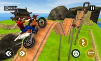 велосипед трюк раса 3D: наиболее трудно игра Screen Shot 2