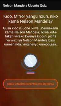 Nelson Mandela Ubuntu Quiz 2019 Screen Shot 2