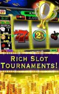 777 Neon Casino Slots classic free Slot games new! Screen Shot 2