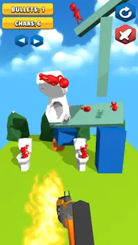 Fall Dudes 3D — офлайн-игры Screen Shot 0