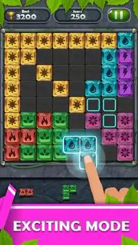 Bloccare Fantasia Puzzle: Colorato Bloccare Gioco Screen Shot 3