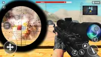 Gunner Guns Simulation- Machine Gun Firing Games Screen Shot 1