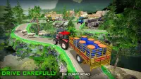 Simulator traktor kargo pertanian sebenar 2018 Screen Shot 7