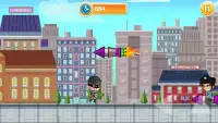 Mr Ninja 1 : Robber Parkour Race - Freerun game 3D Screen Shot 2