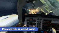 Pilot in Airplane Boeing Sim Screen Shot 1