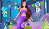 Mermaid gadis pesta permainan Screen Shot 7