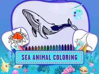 Learn Sea Animal Games - Sea World Animals Apps Screen Shot 0