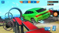 Автомобиль Stunt Race 3D: Мег Рампа Screen Shot 1