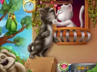 Cat Kissing 2 - Kiss Games For Girls Screen Shot 1