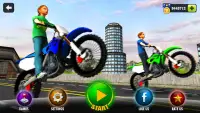 Дети Мотоцикл Stunt Rider 3D Screen Shot 10