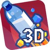 Bottiglia Flip 3D Gioco