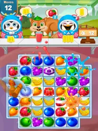 Royal Fruits Match - Candy Crush Juice Jam Games Screen Shot 5