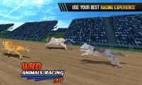 Dzikie zwierzęta Wyścigi 3D Screen Shot 4