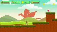 Angry hero fly and fight Screen Shot 0