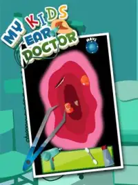 طبيب الإذن-ألعاب أطفال Screen Shot 8