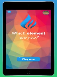Which element are you? Screen Shot 4