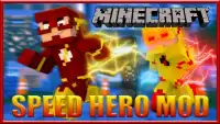 Speed ​​Hero Flash MCPE - mod for Minecraft PE Screen Shot 0