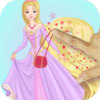 Dress Up Princess Rapunzel - Beauty Salon Games