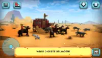 Wild West Craft: Oest Selvagem Exploração Screen Shot 2