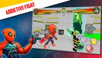 Superheroes League - Free fighting games Screen Shot 3