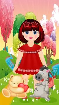 Dress Up Little Girl Game Screen Shot 5