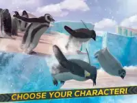 Funny Penguin Racing Challenge Screen Shot 7