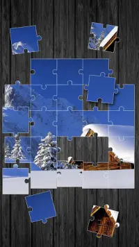 Musim Dingin Permainan Puzzle Screen Shot 1