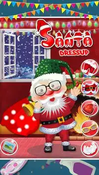 Santa Dressup - Kids Game Screen Shot 2