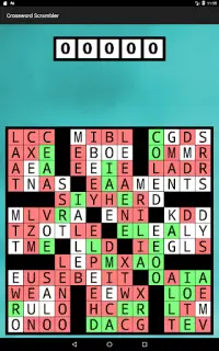 Crossword Scrambler Screen Shot 23