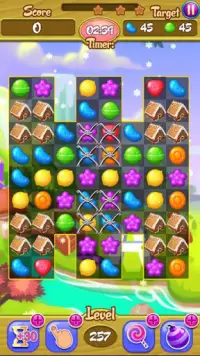 Gummy Crush - Free Game Candy For Christmas Screen Shot 2