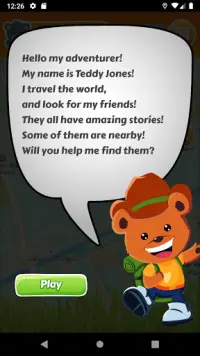 Teddy Hunt - discover teddy bear stories Screen Shot 1