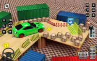 moderno auto parcheggio sfida: guida auto Giochi Screen Shot 1