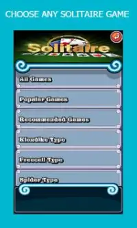 Solitaire All Games Screen Shot 1