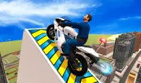 Sapan Stunt Sürücü 3D - Rampalar Bisiklet Yarışı Screen Shot 7