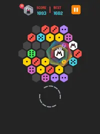 Merge Block Hexa: Dominoes Merged Puzzle Screen Shot 7