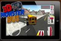 3D Monster Bus Simulator 2015 Screen Shot 14