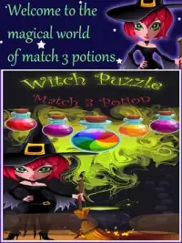Witch Puzzle Match 3 Potion Screen Shot 0