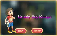 Boy Grubby Escape Screen Shot 0