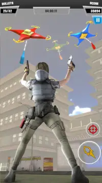 Fles Shoot 3D Gun Spelen Fun Schieten Spelletjes Screen Shot 2