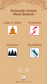 Pramukh Swami Word Search Screen Shot 0
