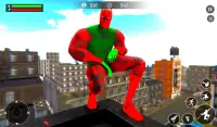Flying Rope-Hero Neo Town - Miami Crime Simulator Screen Shot 3