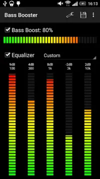 Bass Booster - Music Equalizer Screen Shot 1