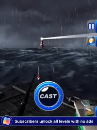 Flick Fishing: Catch Big Fish! Realistic Simulator Screen Shot 9